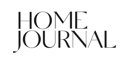 Logo of 'Home Journal' with black text on a white background