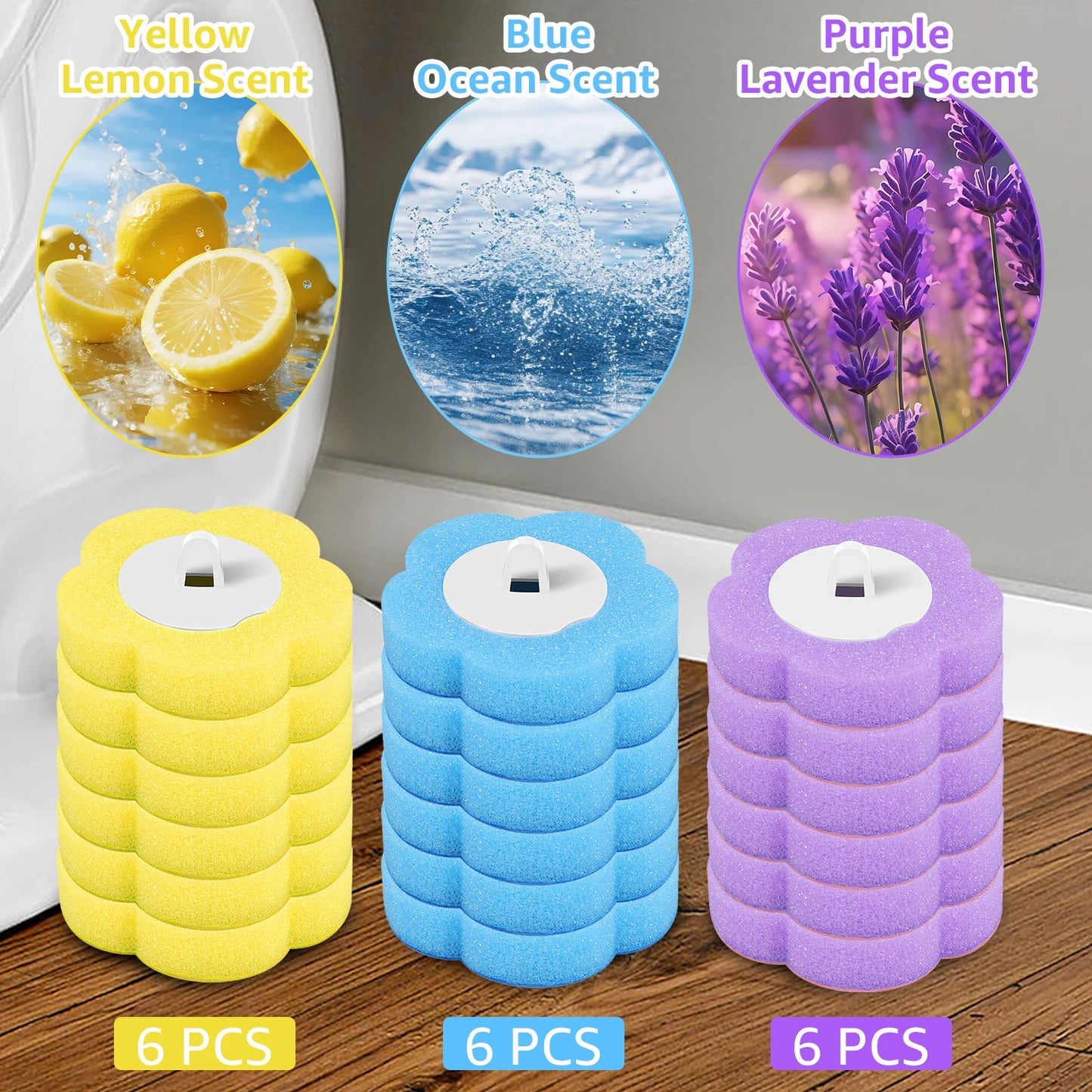 Disposable Toilet Brush Long Handle