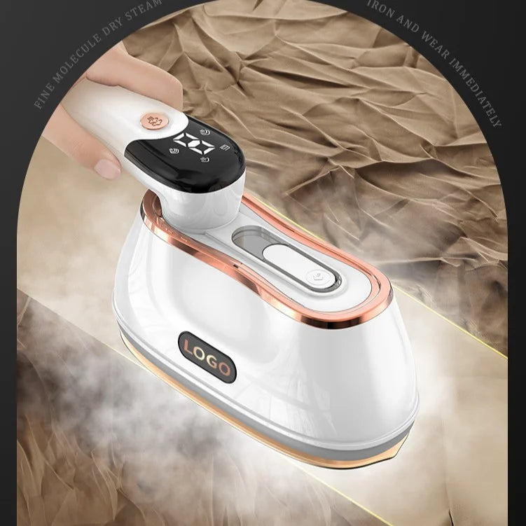 Handheld steam hanging iron