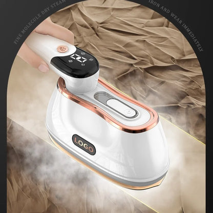Handheld steam hanging iron