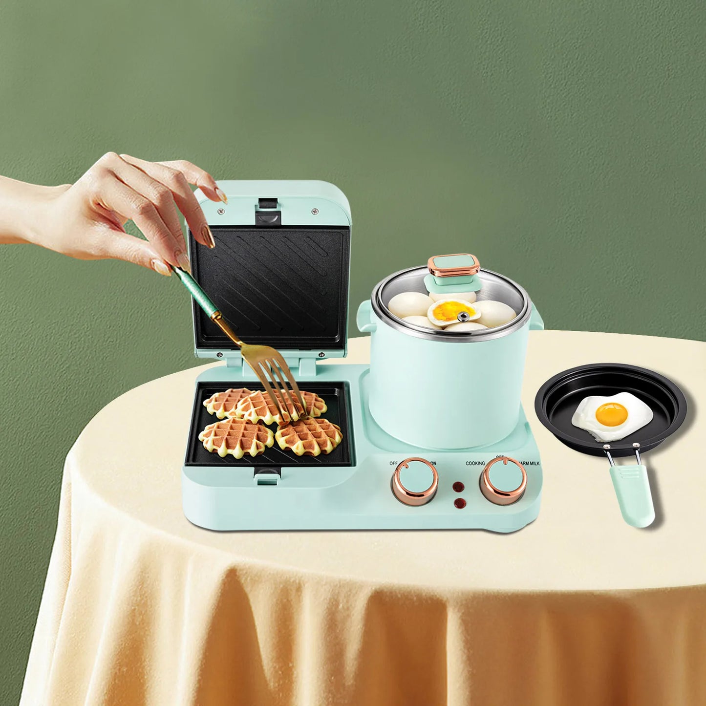 3 in 1 Retro Household Breakfast Maker