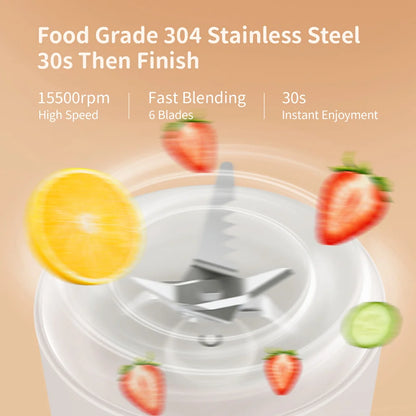 Portable Wireless Fruit Mixers USB