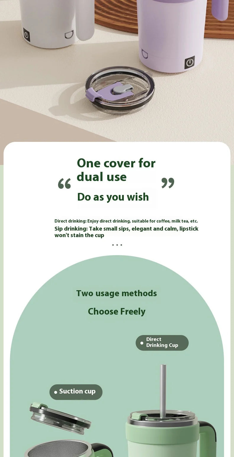 smart temperature-measuring magnetic automatic stirring cup