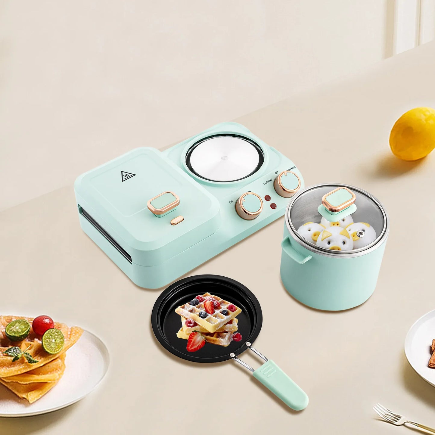 3 in 1 Retro Household Breakfast Maker