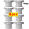 Gray- 8pcs