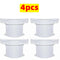 White- 4pcs