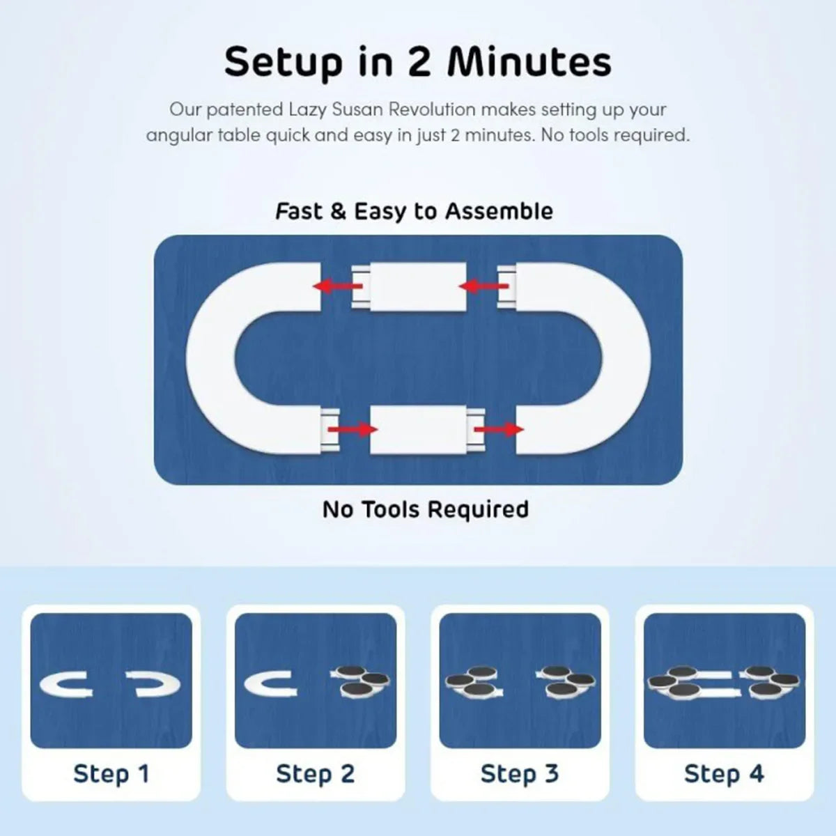 Lazy Rotating for Dining Table