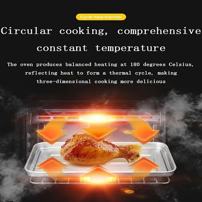 3-in-1 breakfast station with a coffee maker, automatic timer breakfast maker, non-stick bread oven with a frying pan