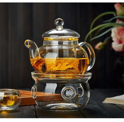 Glass Teapot with Tea Strainer