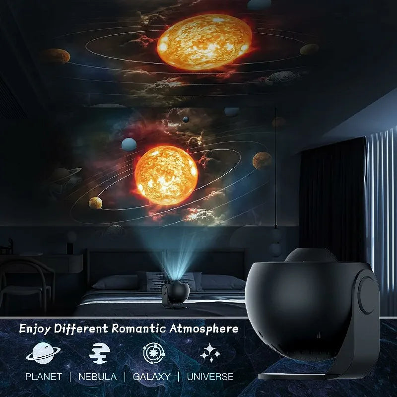 LED Night Light Galaxy Projector Starry Sky