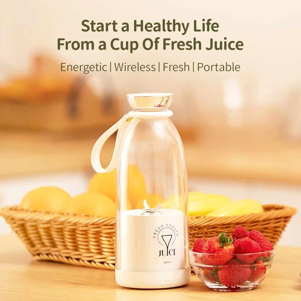 Portable Wireless Fruit Mixers USB