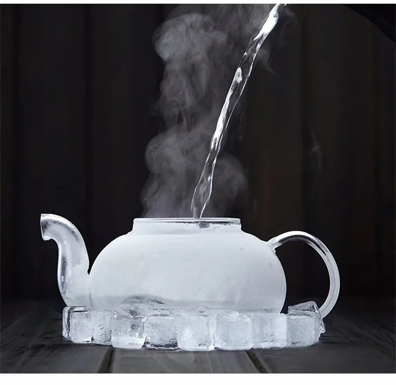 Glass Teapot with Tea Strainer