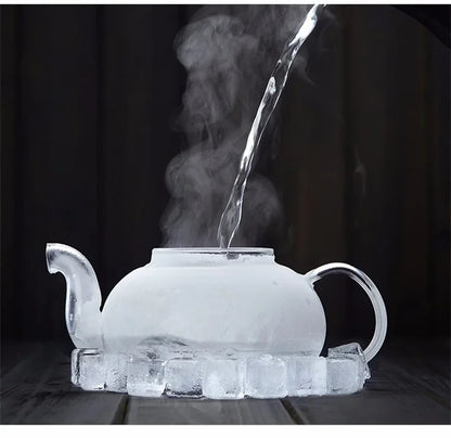 Glass Teapot with Tea Strainer