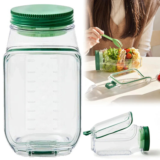 Salad Pod Salad Jars with Lids