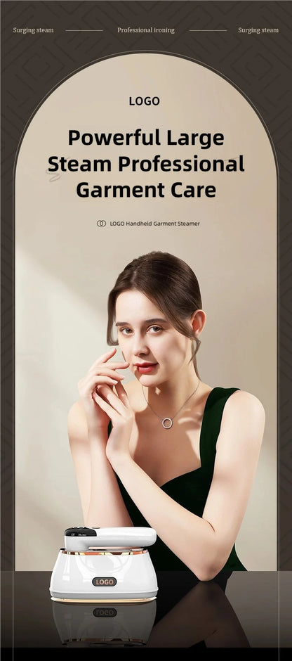 Handheld steam hanging iron