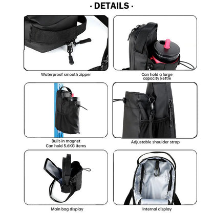 Magnetic Gym Bag Water Bottle