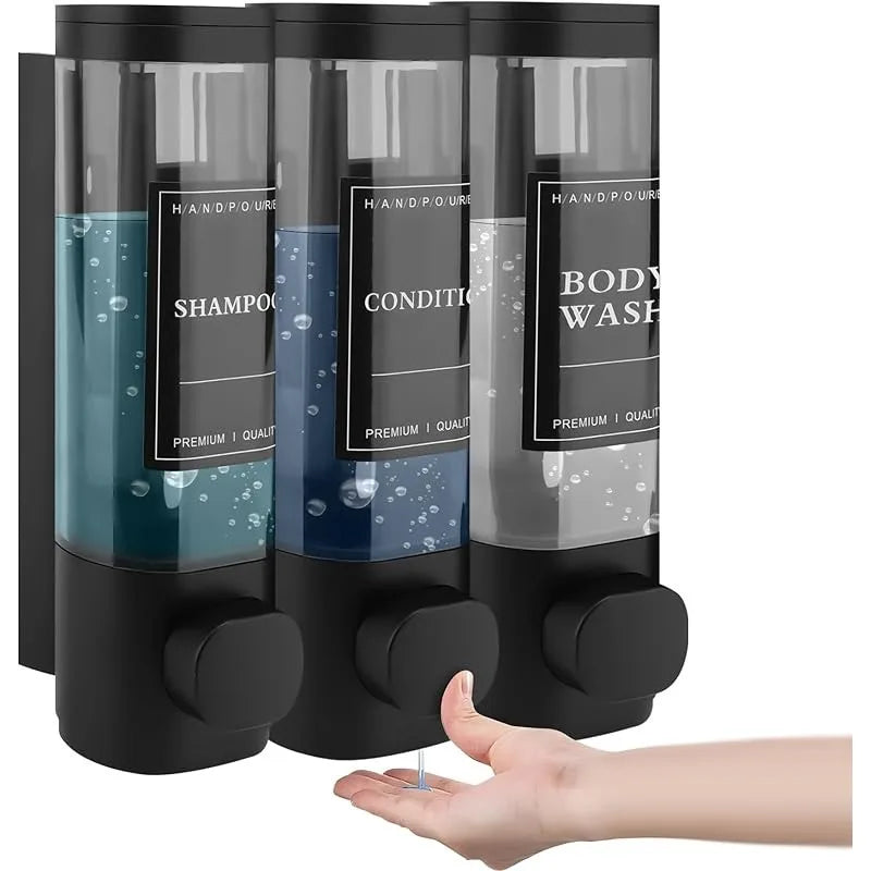 3-in-1 Shampoo and Conditioner Dispenser