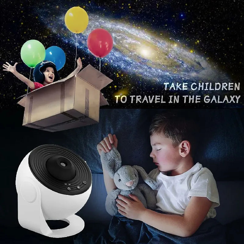 LED Night Light Galaxy Projector Starry Sky