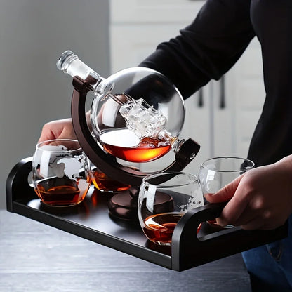 Creative Globe Decanter Set